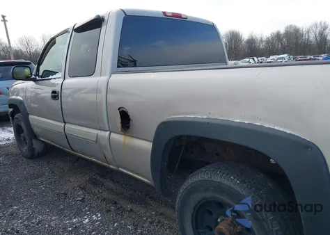 2004 Chevrolet Silverado 1500 Z71 z USA, uszkodzony, nr VIN 2GCEK19T241291016